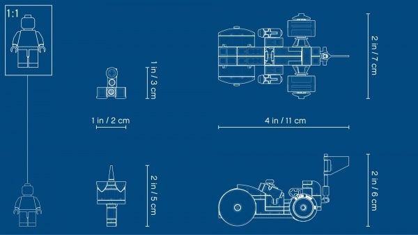Конструктор LEGO Unikitty Трехколесный мотоцикл принца Паппикорна 41452