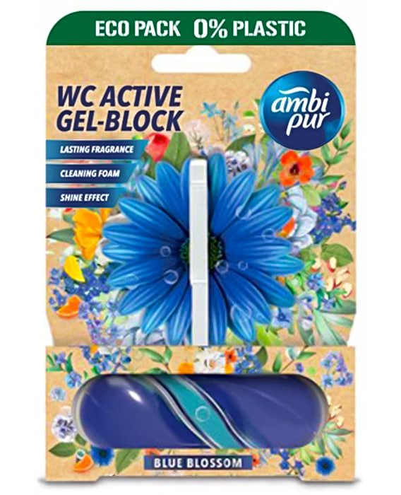Блок Ambi Pur Active Gel-Block Блакитні квіти, 45 г 838449
