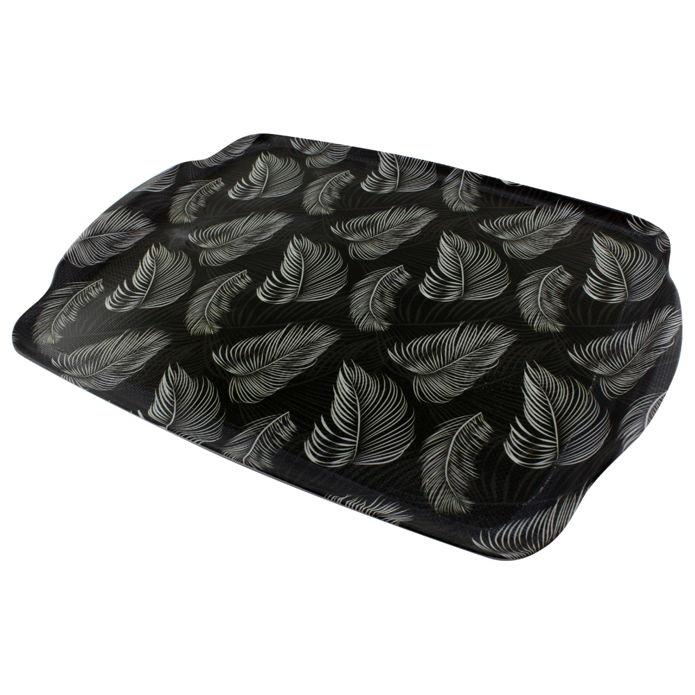 Поднос Arino Feathers 40x29,7x2 см прямоугольный нескользящий 74652