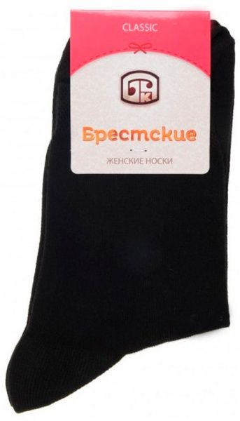 Носки женские БЧК CLASSIC р. 23 черный 