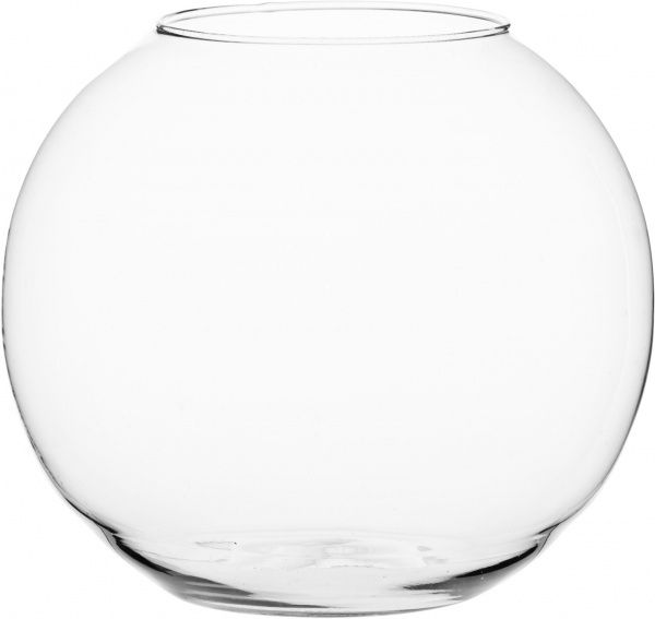 Ваза прозора акваріум 13x20 см Ladna