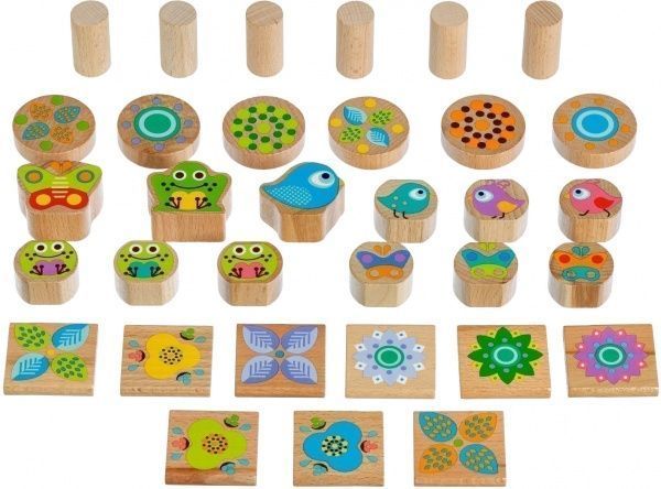 Игрушка деревянная Lucy&Leo Балансир Маленькие друзья LL198