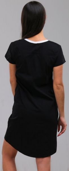 Ночная рубашка Smileyworld 004/12160 р. S черный с серым 