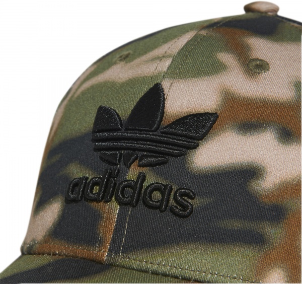 Кепка Adidas CAMO BBALL CAP GN2286 OSFM разноцветный