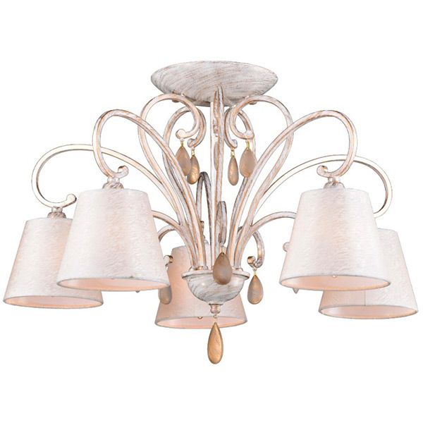 Люстра потолочная Victoria Lighting Provance/PL5 5x40 Вт E14 античный белый 