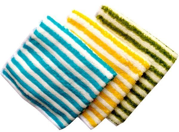 Набір серветок універсальні Добра господарочка 30х30 см см 3 шт./уп. різнобарвний/у смужку