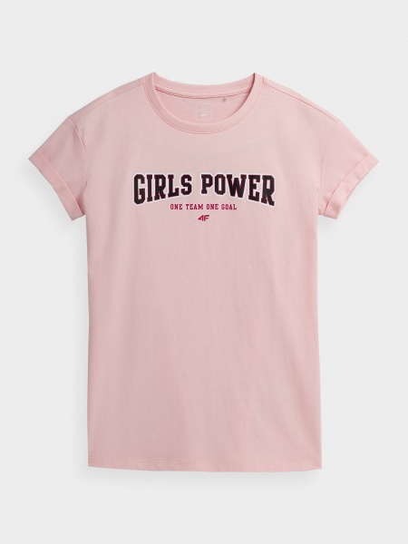 Футболка 4F 4FJAW21TTSHF150-56S розовый
