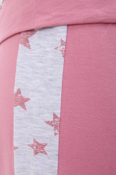 Костюм домашній жіночий Flis clothes Зірочка р. M рожевий із сірим 