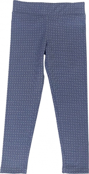 Лосины для девочек Roksana №0028/16061 круги р.140-146 синий 