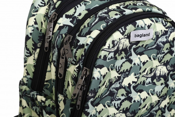 Рюкзак Nota Bene Butterfly Dino хаки 23 л 565/1363