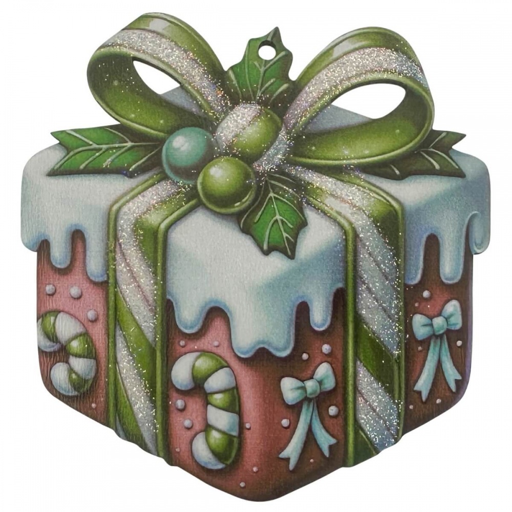 Підвіска MIS LT Подаруночок малий 6 см в асортименті