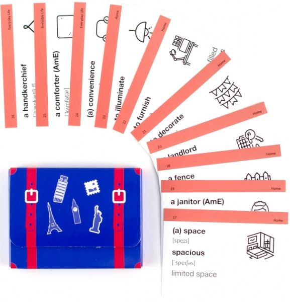Карточки обучающие «Карточки для изучения английского языка B2.2 Upper-Intermediate» 978-617-7702-07-7
