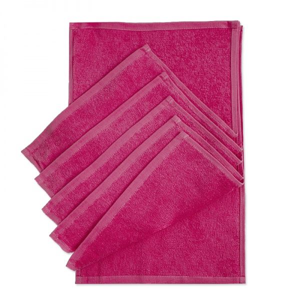 Салфетка махровая 30x50 см малиновый Ярослав 