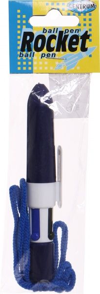Ручка кулькова Centrum Rocket 4-кольори на тасьмі 80465 