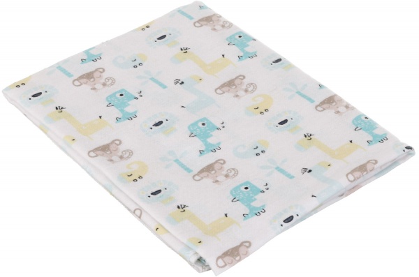 Пелюшка Homeline Звірятка 90х110 см різнокольоровий 989 