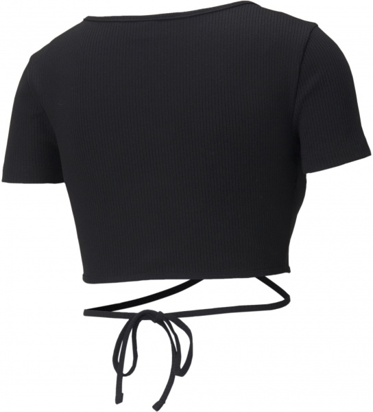 Футболка Puma Classics Ribbed Tee 53345001 р.XL чорний