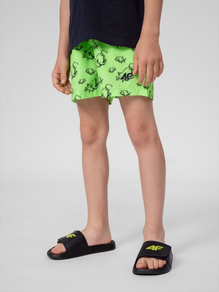 Шорти 4F 4FJSS22UBDSM010-45N р. 134/140 зелений