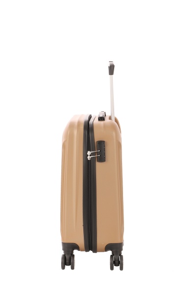 Чемодан 42 л бежевый MCS V354 на 4 колесах S 20