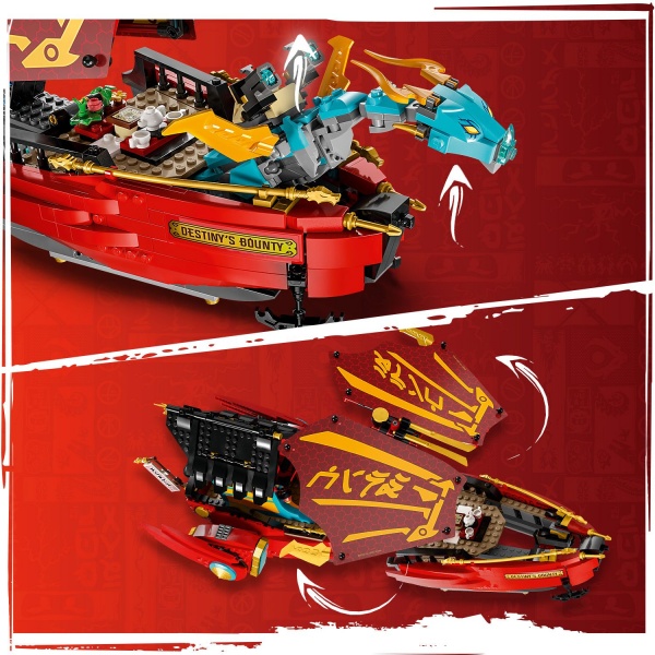 Конструктор LEGO NINJAGO Дарунок долі – перегони з часом 71797