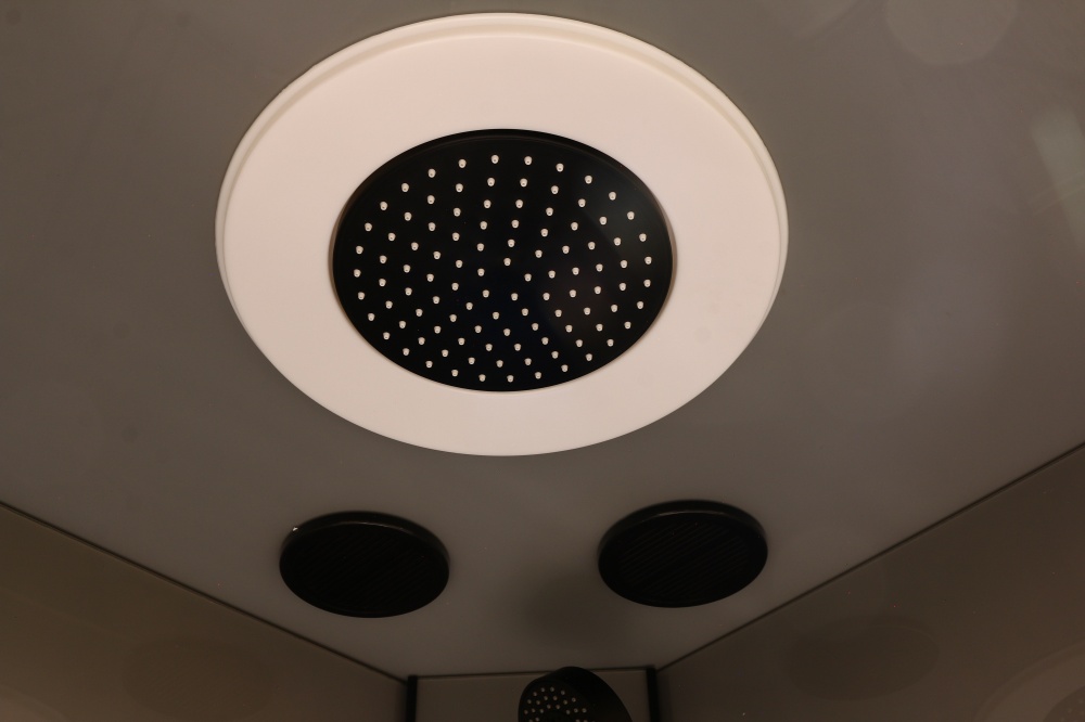 Душевой бокс EGO Pure Black Light 90x90 см K-6701