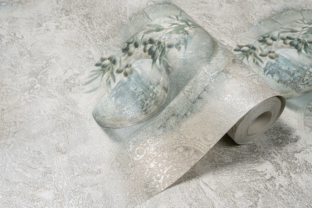 Обои виниловые на бумажной основе Славянские обои Expromt Греция 9136-03 0,53x10,05 м