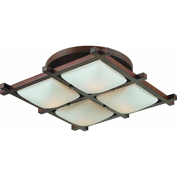 Потолочный светильник Altalusse ИНЛ-3092С-04 кофе Е27 4Х40Вт