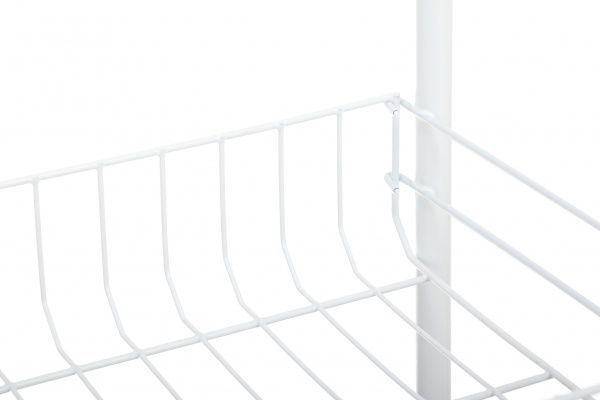 Етажерка 3-ох рівнева біла SIENA 630x410x230 мм білий 