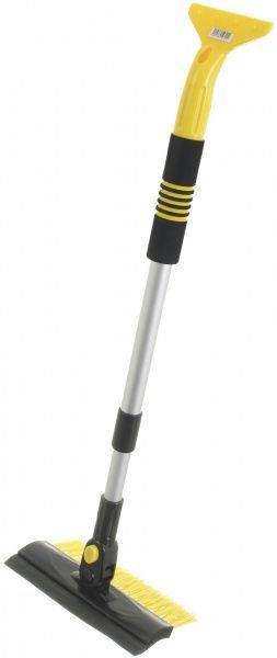 Телескопическая щетка Auto Assistance AA2262 с поворотным механизмом, скребком и водосгоном 64-92 см