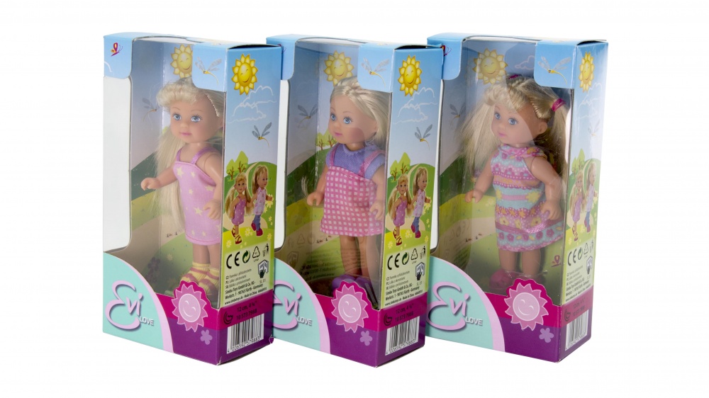 Лялька Simba Evi в літньому одязі 12 см 12/192 в асортименті 5 737 988