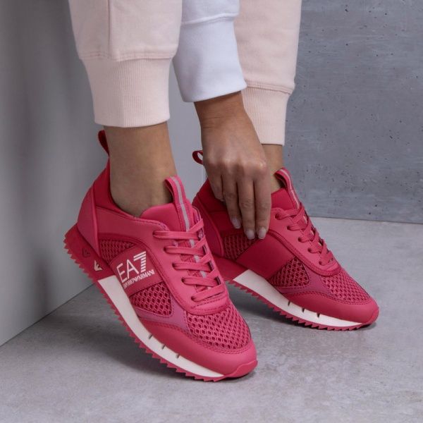 Кроссовки EA7 Tessuto sneaker X8X027-XK050-M511 р.US 6,5 фуксия