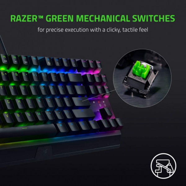 Клавіатура Razer BlackWidow V3 TKL (RZ03-03490700-R3R1) black 