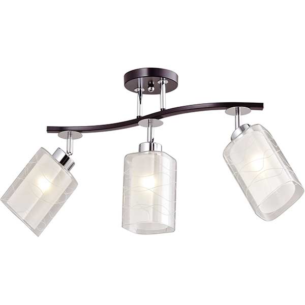 Люстра потолочная Victoria Lighting 3xE27 хром/белый Soka/PL3 