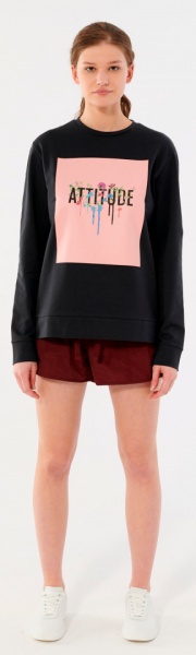 Свитшот Outhorn HOL21-BLD625-23S р. XS темно-серый