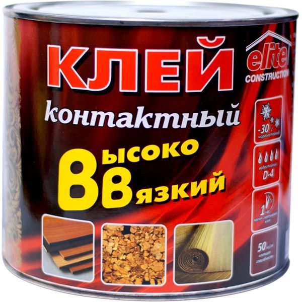 Клей монтажний Elite Construction високов'язкий 2 л