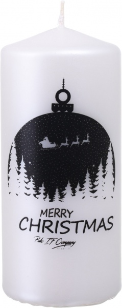 Свеча декоративная 60х130 елочное украшение Pako-If