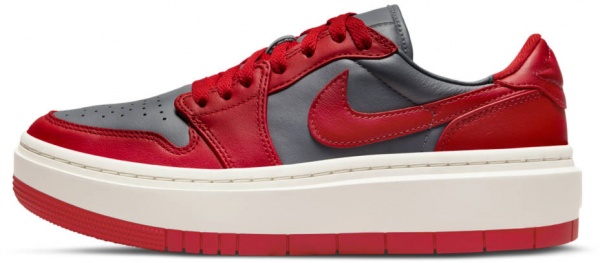 Кроссовки Nike AIR JORDAN 1 ELEVATE LOW DH7004-006 р.40 белый с красным