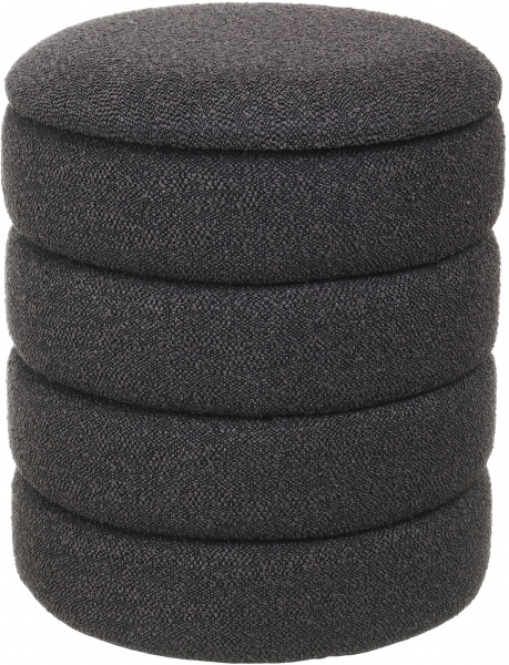 Сундук-пуф с системой хранения темно-серый Hive S 33.5х33.5х38.5 см 