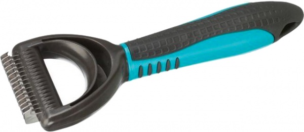 Колтунорез Trixie для собак с пластиковой ручкой 5x18см (24240)