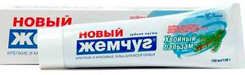 Зубна паста Новый Жемчуг Хвойний Бальзам 100 мл