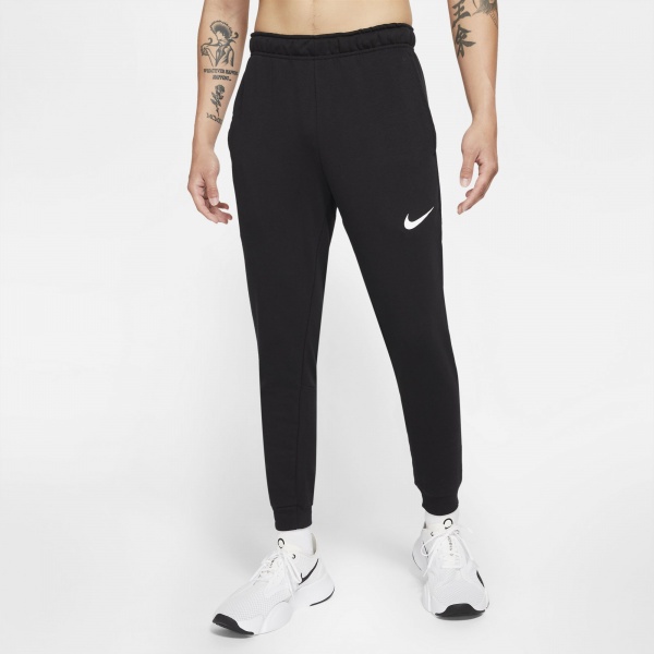 Брюки Nike M NK DF PNT TAPER FL CZ6379-010 р. XL черный