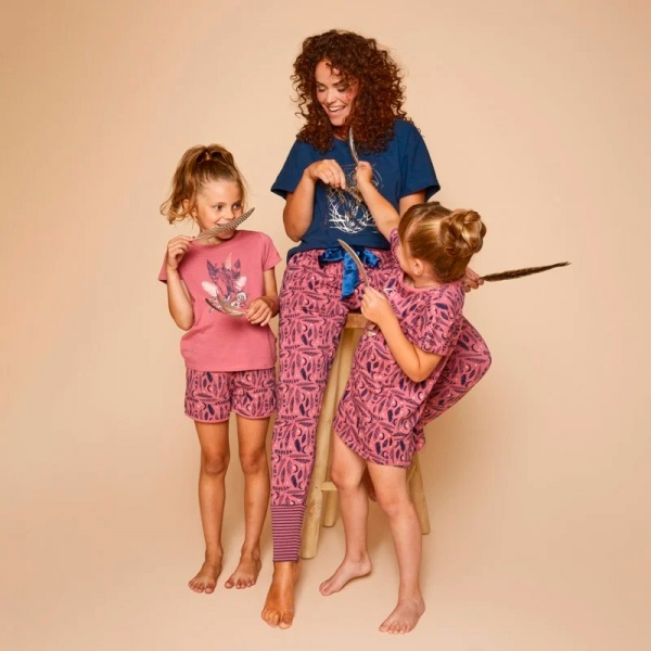 Комплект для девочек Charlie Choe р.134–140 румяно-розовый T47018-41 