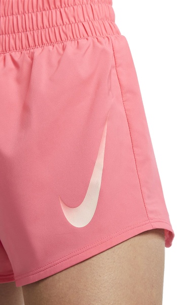 Шорты Nike W NK SWOOSH SHORT VENEER VERS DX1031-894 р. L розовый