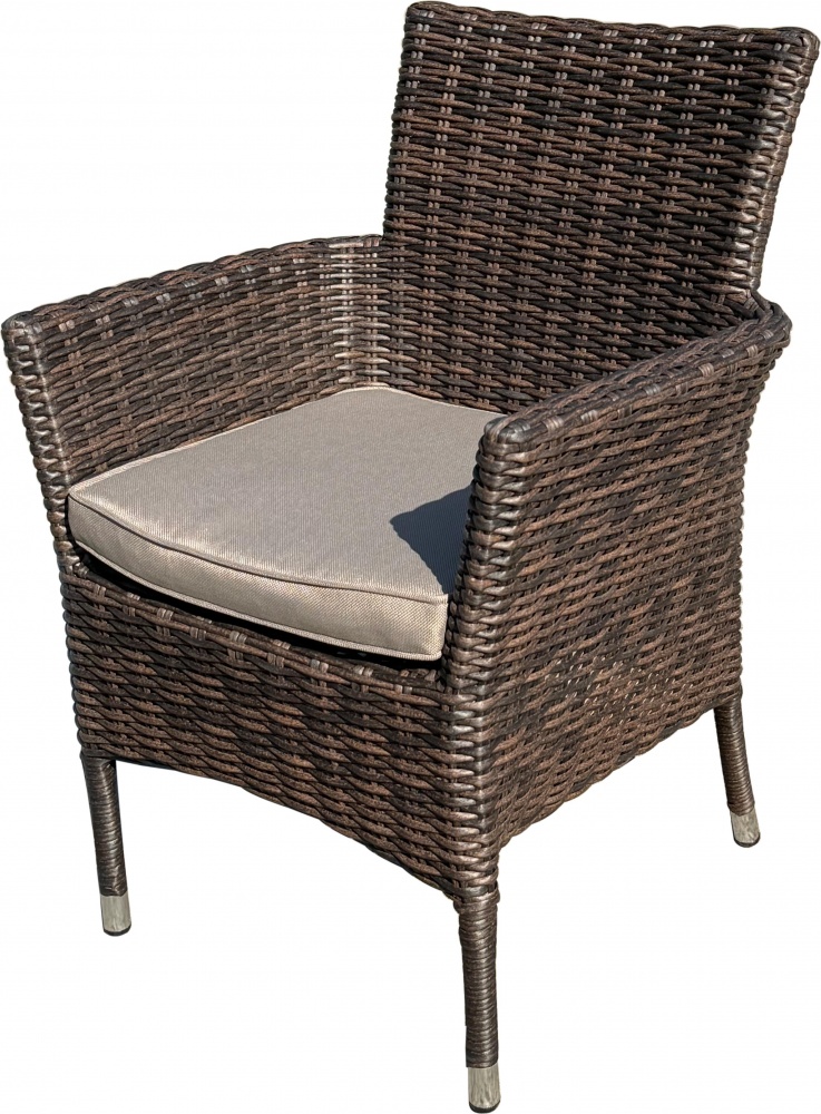 Комплект меблів Bella Vita із штучного ротанга Турін сірий