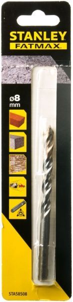 Сверло по бетону Stanley 75x120 мм 8 мм STA58508