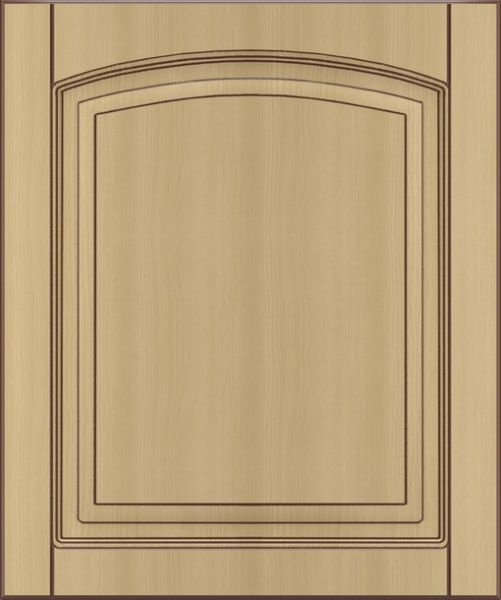 Фасад для кухні Грейд-Плюс Клен світлий патина №420 720x576 н/св Вінтаж/ боковина