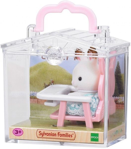 Ігровий набір Sylvanian Families Кроленя на дитячому стільці 