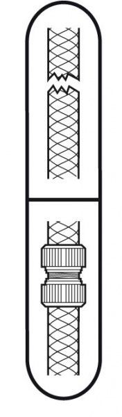 Муфта ремонтная Gardena для шланга 19 мм (3/4