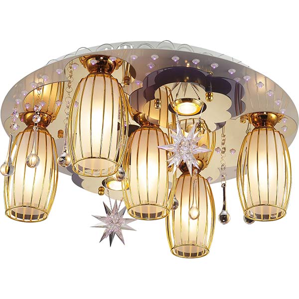 Люстра Altalusse LV219-07 белый/золото