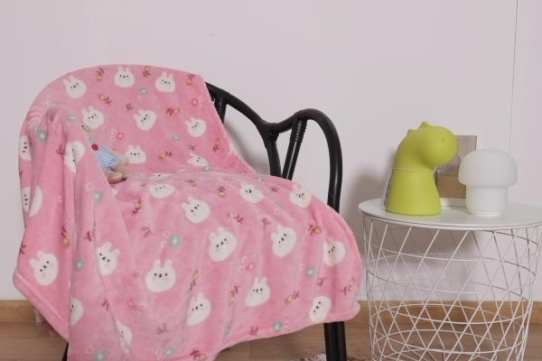 Плед Lotus Зайчик 100x120 см пудра 21kf-02 