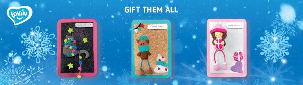 Набор для лепки Девочка с подарками Lovin'do 